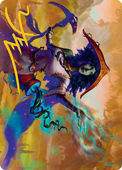 Sythis, Harvest's Hand Art Card (Gold-Stamped Signature) card image