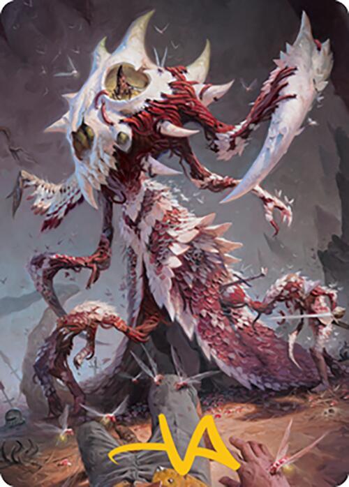 Grist, the Hunger Tide Art Card (56/81) (Gold-Stamped Signature) card image