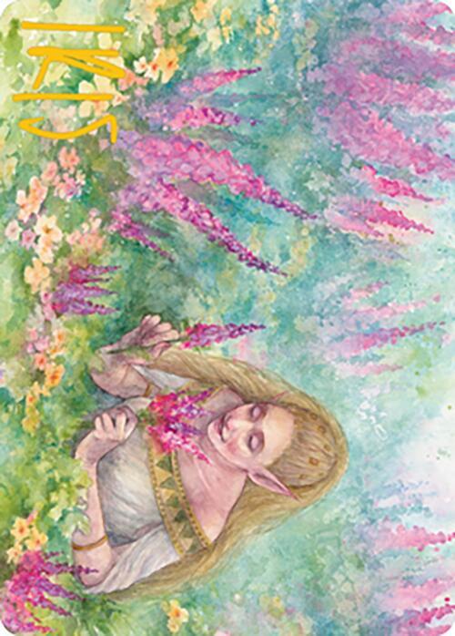 Abundant Harvest Art Card (Gold-Stamped Signature) card image