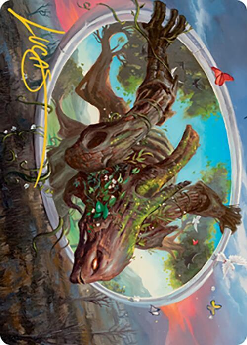 Gaea's Will Art Card (Gold-Stamped Signature) card image