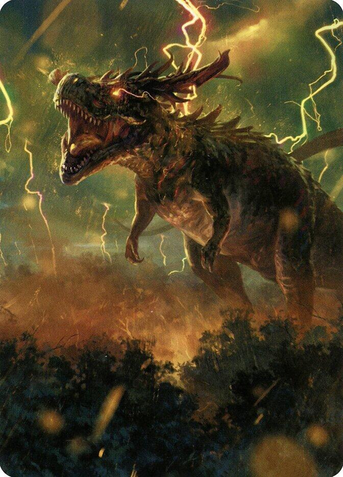 Thrasta, Tempest's Roar Art Card (42/81) card image