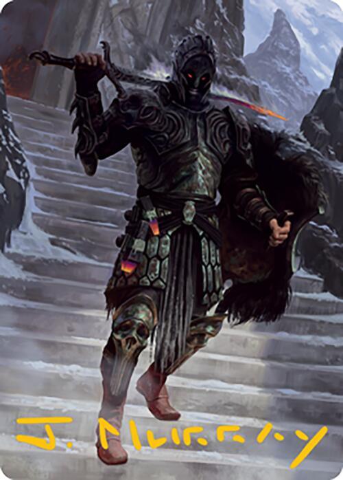 Dakkon, Shadow Slayer Art Card (49/81) (Gold-Stamped Signature) card image