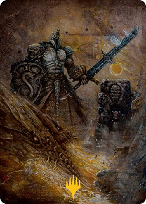 Dakkon, Shadow Slayer Art Card (48/81) (Gold-Stamped) card image
