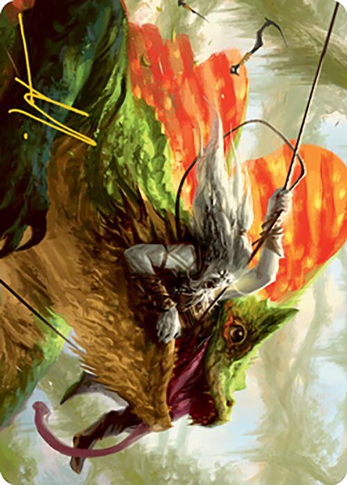 Captured by Lagacs Art Card (Gold-Stamped Signature) card image