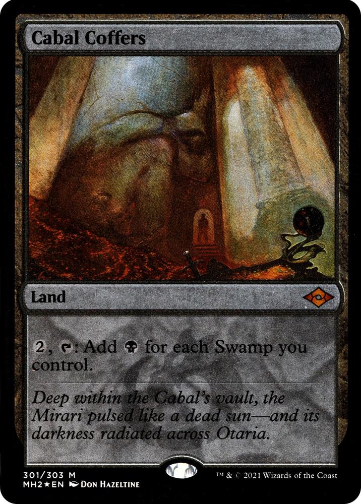 Cabal Coffers (Foil Etched) card image