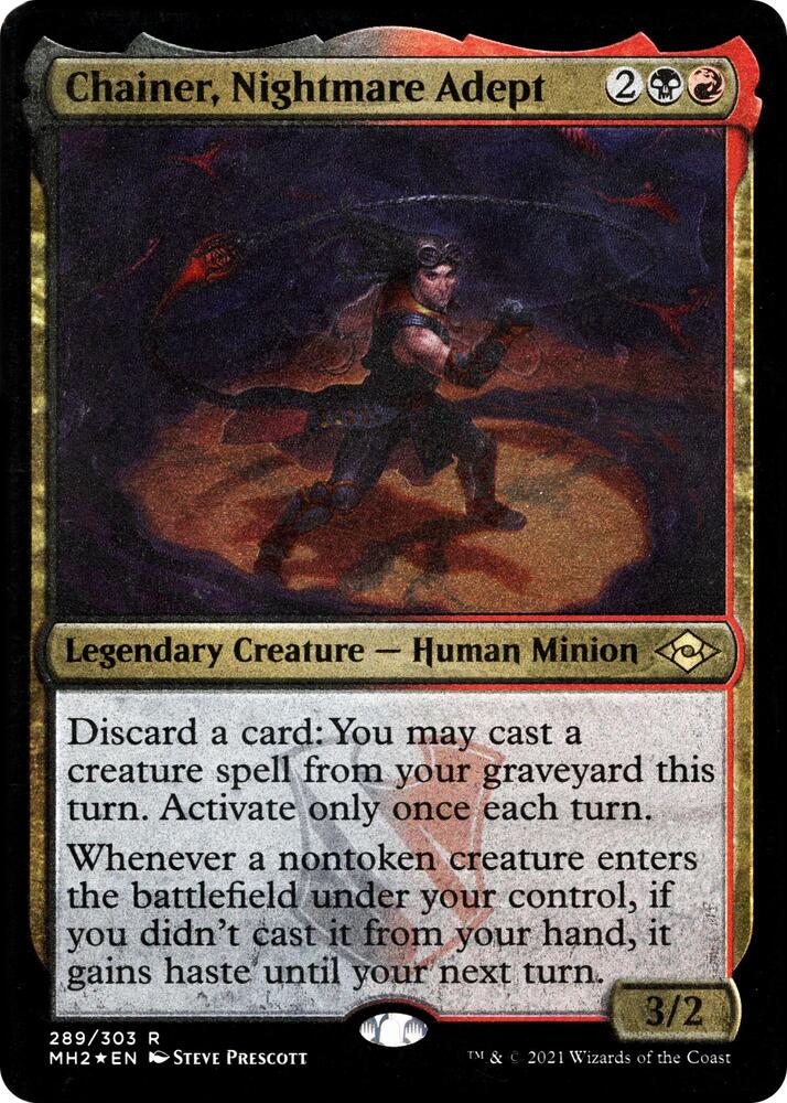 Chainer, Nightmare Adept (Foil Etched) card image