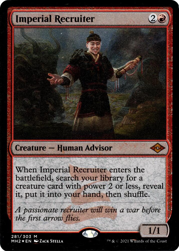 Imperial Recruiter (Foil Etched) card image