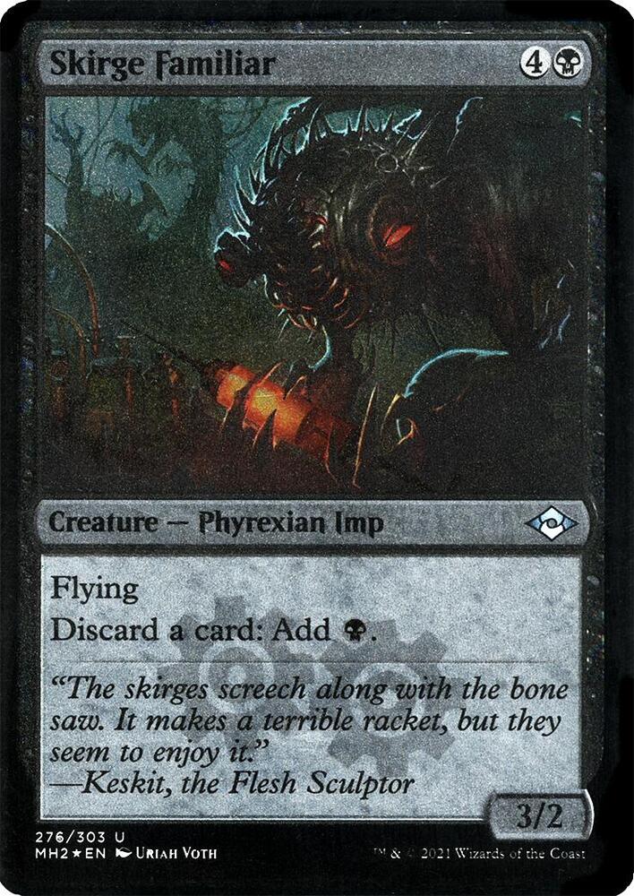 Skirge Familiar (Foil Etched) card image