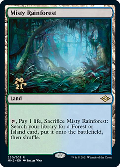 Misty Rainforest card image