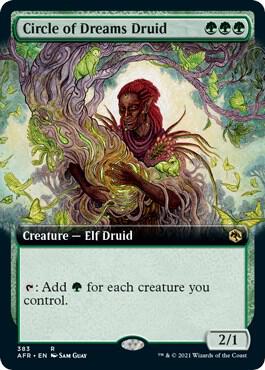Circle of Dreams Druid (Extended Art) card image