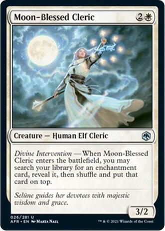 Moon-Blessed Cleric card image