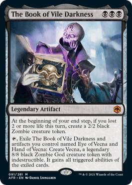 The Book of Vile Darkness card image