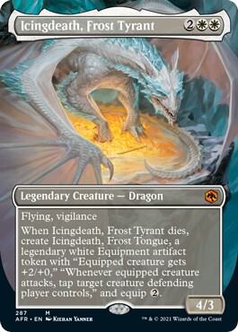 Icingdeath, Frost Tyrant (Borderless) card image