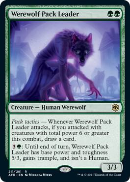Werewolf Pack Leader card image