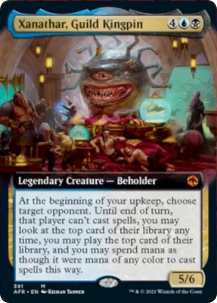 Xanathar, Guild Kingpin (Extended Art) card image