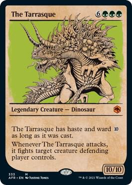The Tarrasque (Showcase) card image