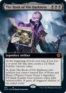 The Book of Vile Darkness (Extended Art) card image