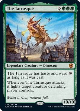 The Tarrasque card image