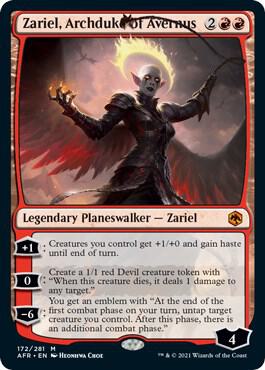 Zariel, Archduke of Avernus card image