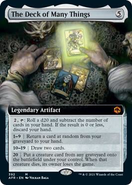 The Deck of Many Things (Extended Art) card image