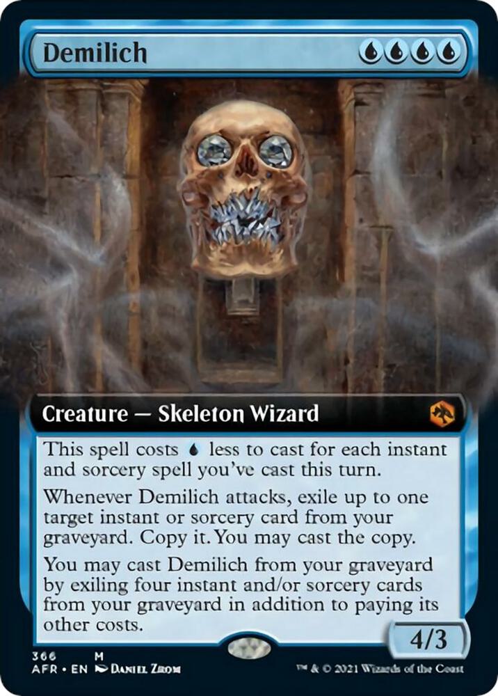Demilich (Extended Art) card image