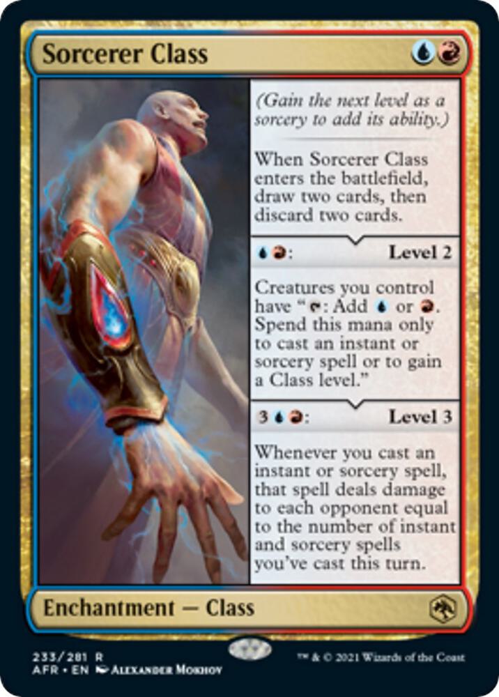 Sorcerer Class card image