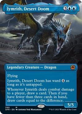 Iymrith, Desert Doom (Borderless) card image