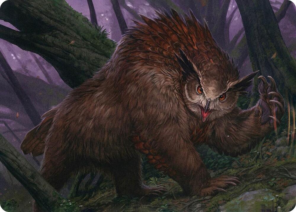 Owlbear Art Card card image