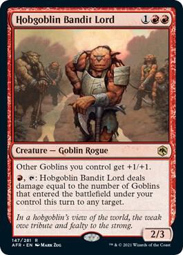 Hobgoblin Bandit Lord card image