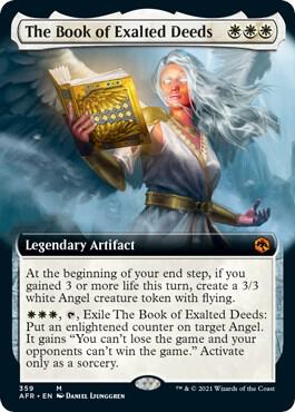 The Book of Exalted Deeds (Extended Art) card image