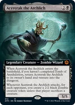 Acererak the Archlich (Extended Art) card image