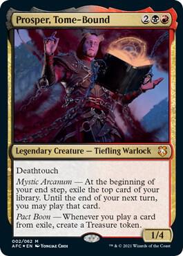 Prosper, Tome-Bound (Display Commander) - Thick Stock card image