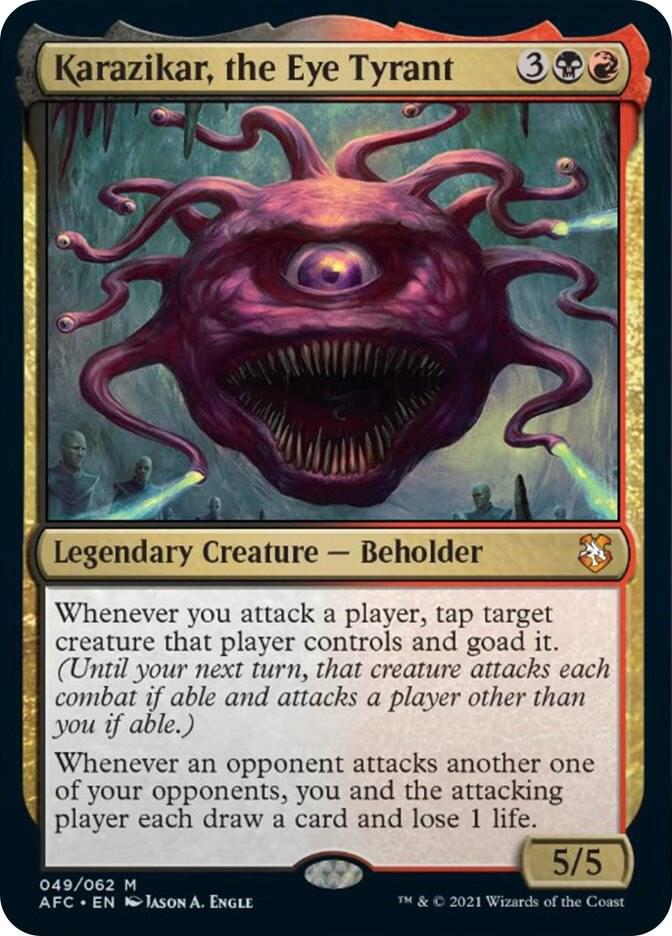Karazikar, the Eye Tyrant card image
