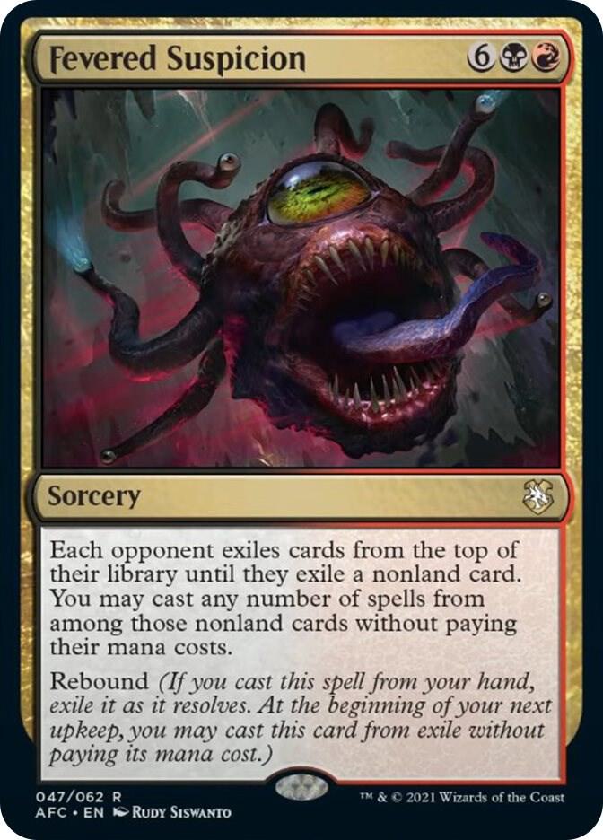 Fevered Suspicion card image
