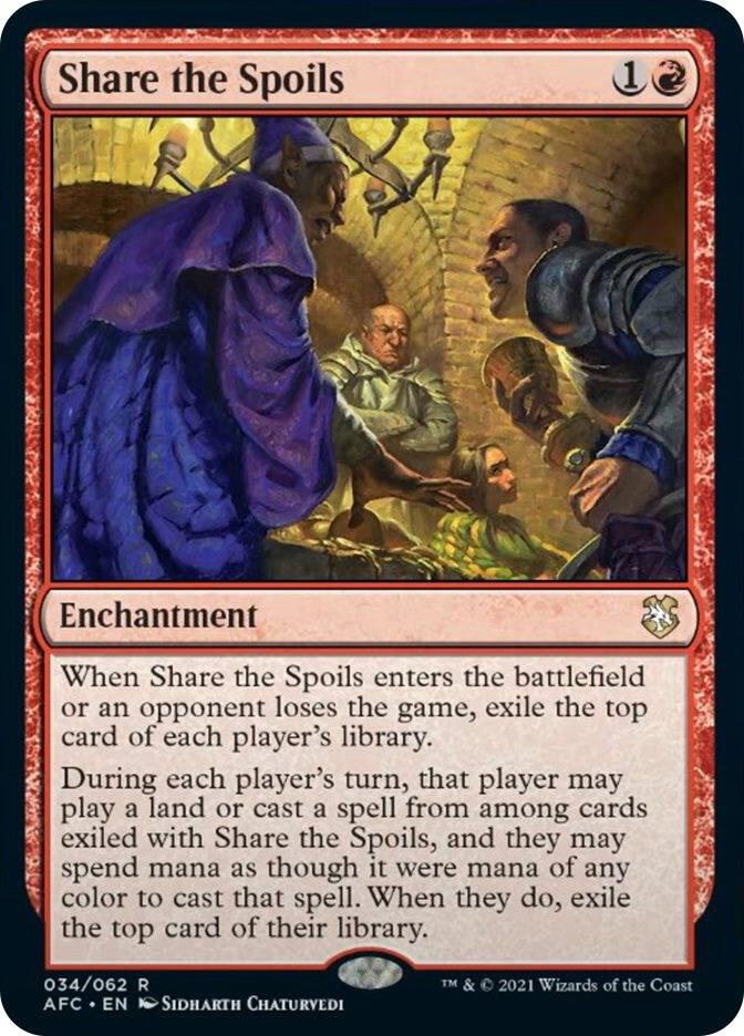 Share the Spoils card image