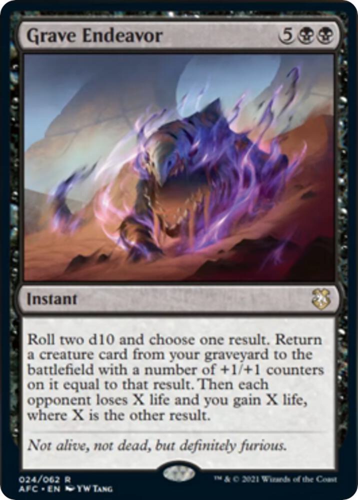 Grave Endeavor card image