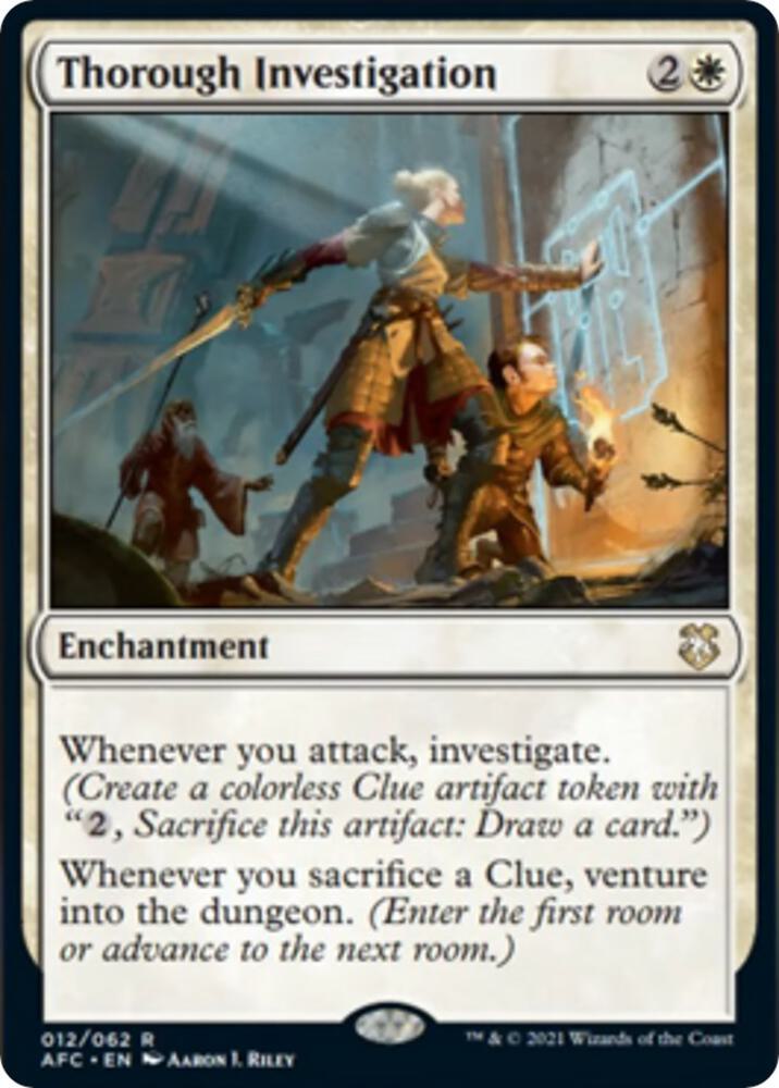 Thorough Investigation card image