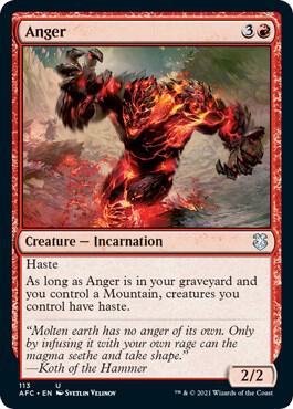 Anger card image