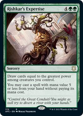 Rishkar's Expertise card image