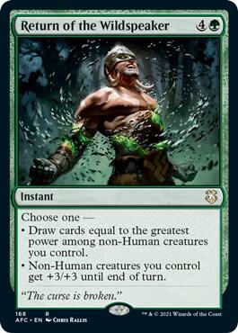 Return of the Wildspeaker card image
