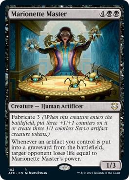 Marionette Master card image