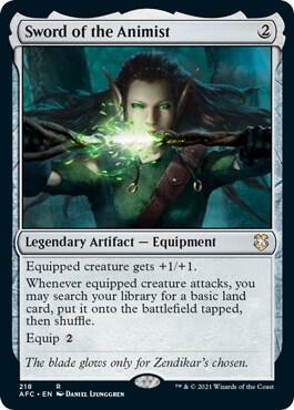 Sword of the Animist card image