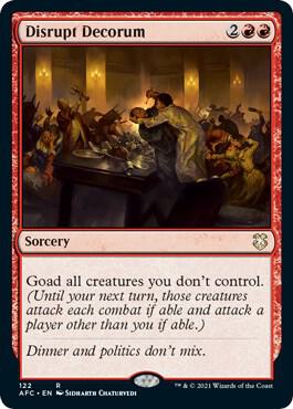 Disrupt Decorum card image