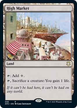 High Market card image