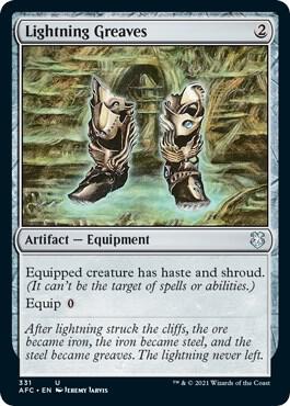 Lightning Greaves card image