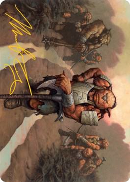 Hobgoblin Bandit Lord Art Card (Gold-Stamped Signature) card image