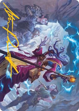 True Polymorph Art Card (Gold-Stamped Signature) card image