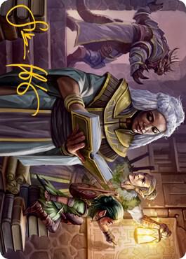 You Find the Villains' Lair Art Card (Gold-Stamped Signature) card image