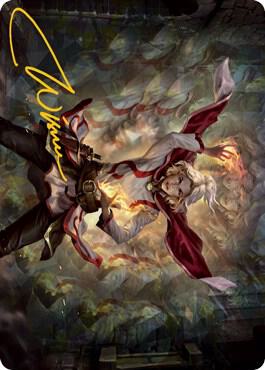 Delina, Wild Mage Art Card (Gold-Stamped Signature) card image