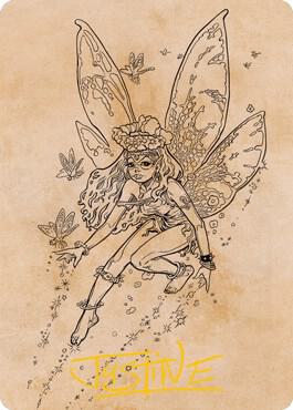 Pixie Guide (Showcase) Art Card (Gold-Stamped Signature) card image